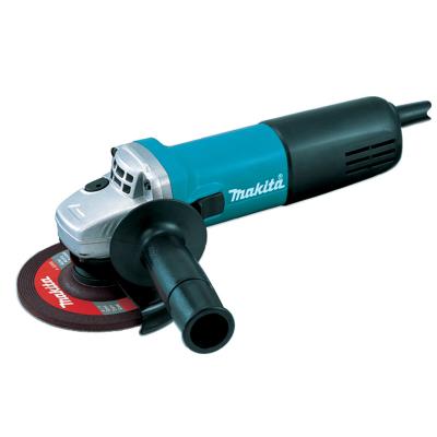 Makita 9558HN 840W Angle Grinder with Soft Start and Anti-Restart Functions