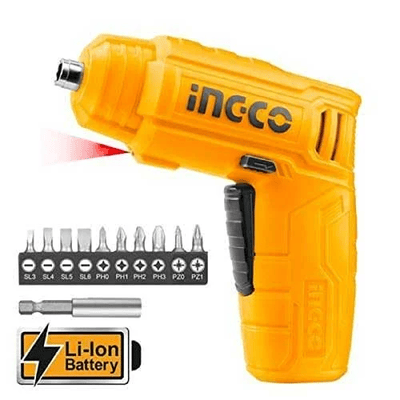 INGCO 4V Cordless Screwdriver CSDLI0402